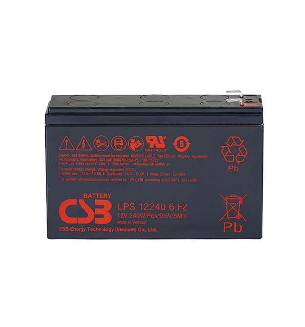 Акумуляторна батарея CSB UPS122406, 12V 5Ah (151х51х94мм)