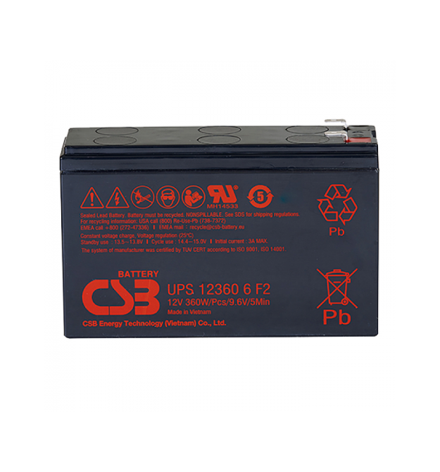 Акумуляторна батарея CSB UPS123606, 12V 6Ah (151х51х94мм)