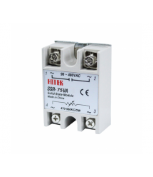 Твердотільні реле FQETR SSR-75VA 75А 24-380VAC