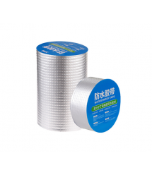 Алюмінієва фольга на клейкій основі, водонепроникна, герметизуюча, ширина 10см, довжина 10м