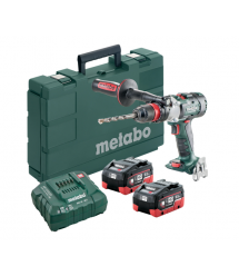 Акумуляторний шуруповерт Metabo BS18LTXBL Q1, зарядка + 2 акумулятори, Box