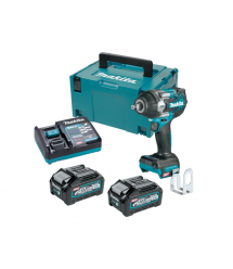 Ударний гайковерт Makita TW007GM201, зарядка + 2 акумулятори, Box