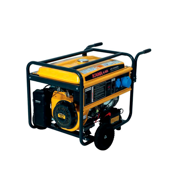 Генератор бензиновий KGL10000CE, однофазний 230V, 50Hz, 10KVA