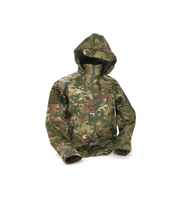 Куртка-плащ софтшелл, розмір L, Multicam
