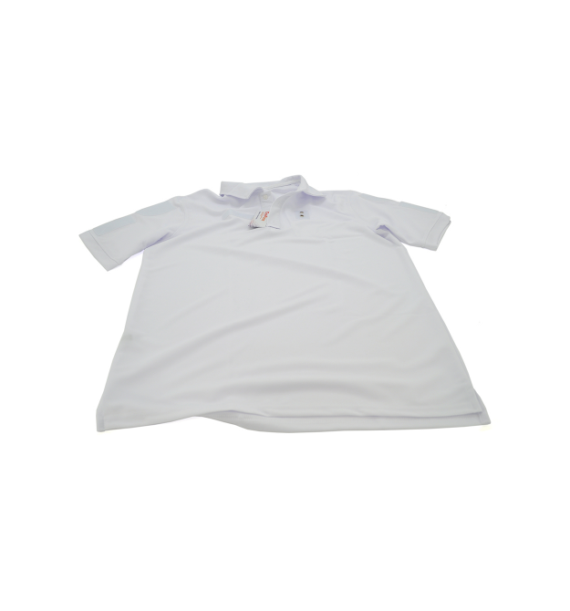 Поло с липучками под шевроны, Размер XL, White