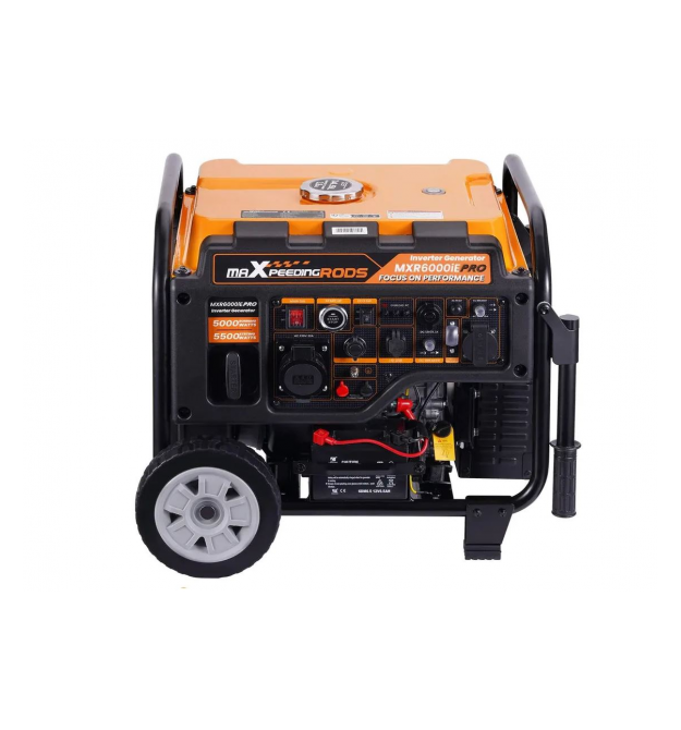 PETROL inverter generator MXR6000 (5.5kW), single-phase, 220V, 50Hz, tank volume 14.5l, electric starter