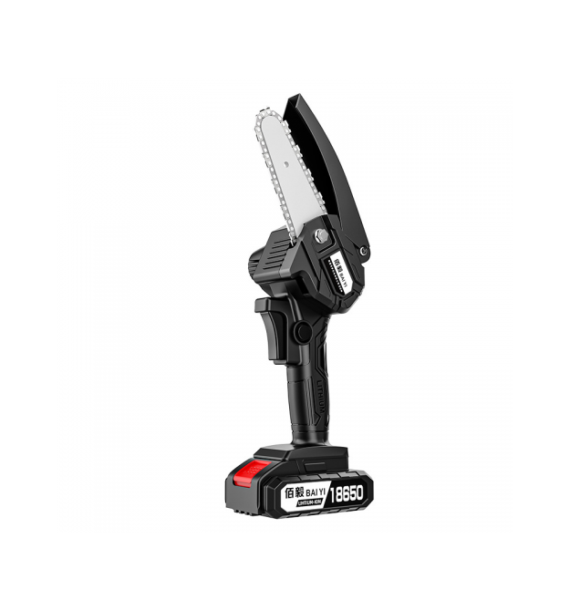 Акумуляторная цепная пила Baiyi 450W + перехідник, 3000rpm