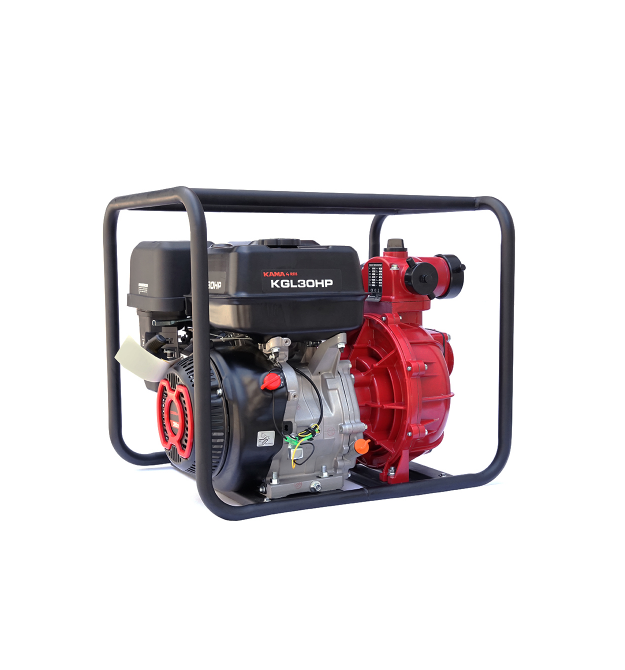 Мотопомпа бензинова KGL30P, продуктивність 40 м3 - година, потужність 10 к.с.