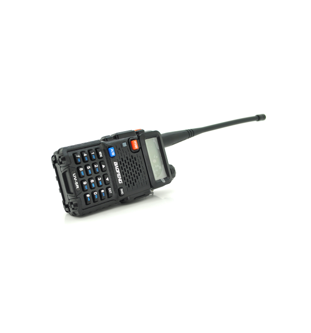 Бездротова рація Baofeng UV-5R-5W, корпус пластмас, частота 400-470MHz, Mix color, BOX