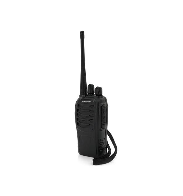 Бездротова рація Baofeng BF-888S, корпус пластмас, частота 400-470MHz, Black, BOX