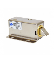 Накладний мініатюрний електрозамок YE-302A (POWER-CLOSED), 12V DC - 600mA, 54,5 х 41 х 28