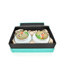 Подарунковий набір традиційного китайського чаю, 2х100g, ціна за упаковку, Q1