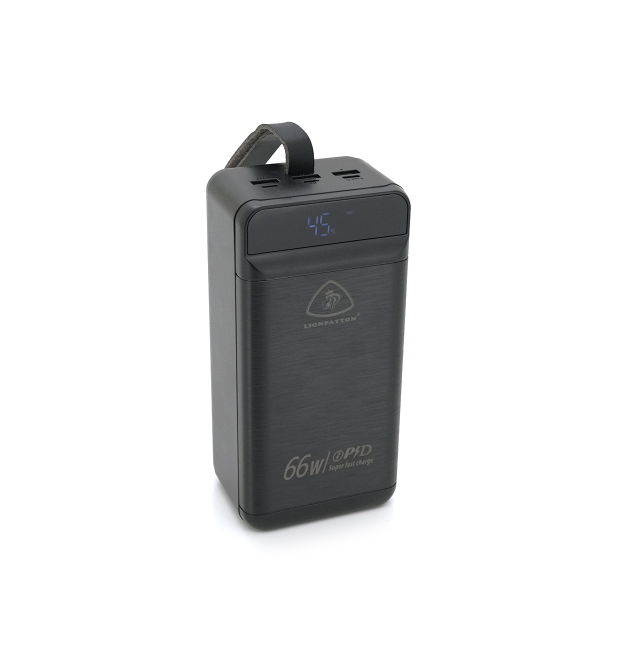 Powerbank LIONPATTON L66W 60000mAh, Black, Box