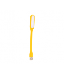 Ліхтарик гнучкий LED USB, Yellow, OEM