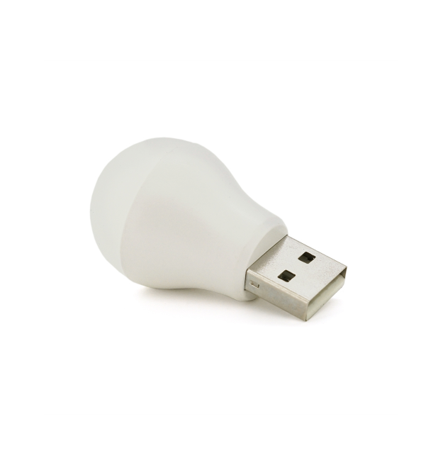 USB лампа-ліхтар, LED, 1W, Input: 5V, 6000К, холодне світло, BOX, Q150
