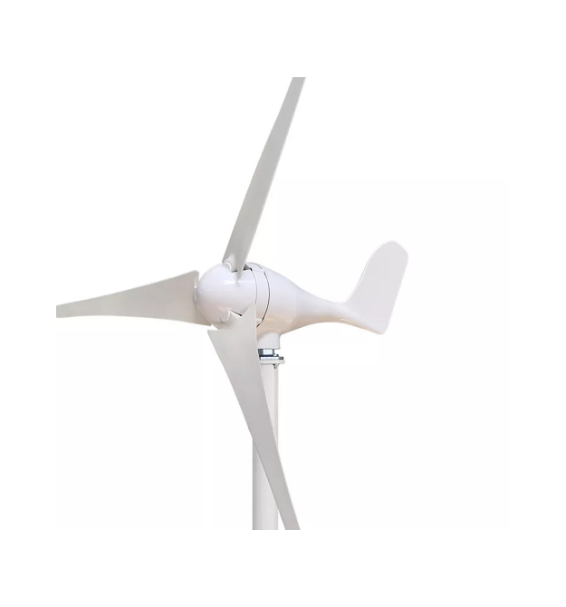 Вітрогенератор з накопиченням енергії 300W-12V з трьома лопатями + контролер