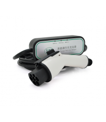 Зарядное устройство для электромобиля DC: 220V – 16A, длина кабеля 5m, IP67, разъем GB – T, LED-индикация