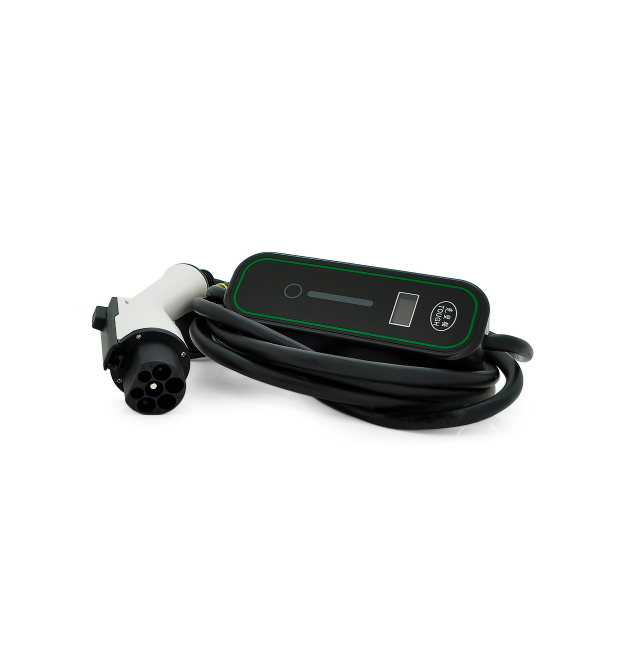 Зарядное устройство для электромобиля DC: 220V-16A, длина кабеля 5m, IP67, LED-индикация