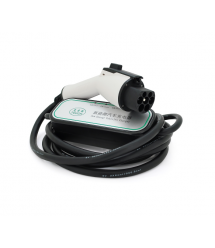 Зарядное устройство для электромобиля DC: 220V - 32A, длина кабеля 10m, IP67, разъем GB - T, LED-индикация