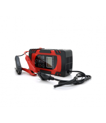 Автоматичний ЗП для акумулятора DEMUDA 12V-24V (MF,WET,AGM,GEL), AC110-220V, DC:14,8В-29,6В, Струм заряду 12V-6A, 24V-4