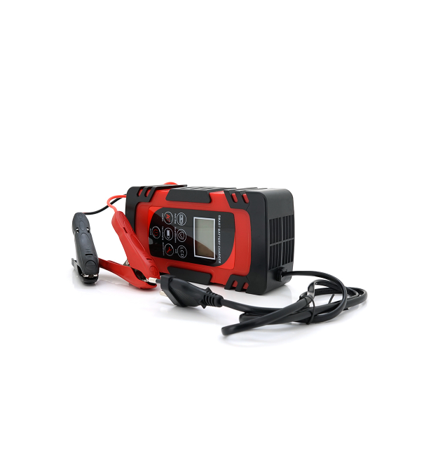 Автоматическое ЗУ для аккумулятора DEMUDA 12V-24V (MF,WET,AGM,GEL), AC110-220V, DC:14,8В-29,6В, Ток заряда 12V-6A, 24V-4