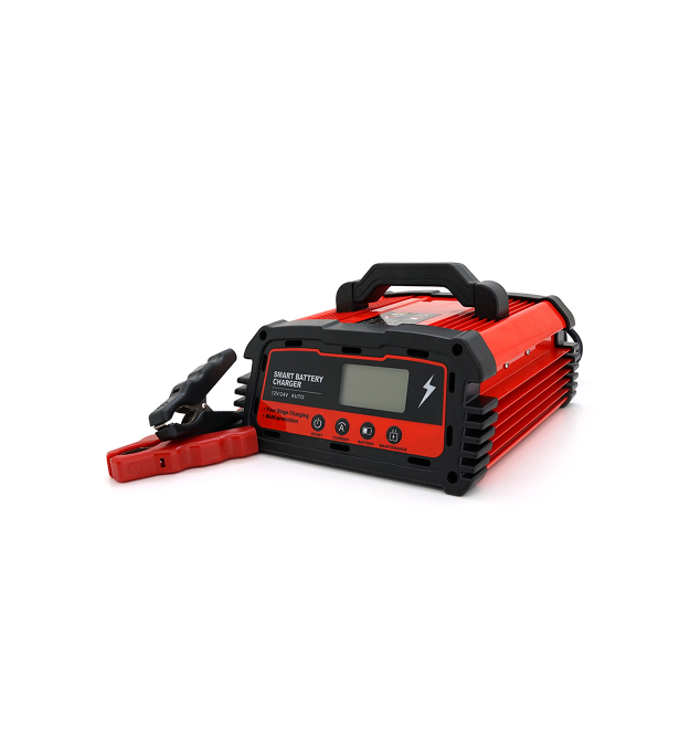 Автоматический ЗУ для аккумулятора DEMUDA 12V-24V (WET, AGM, GEL), AC110-220V, DC14,8В-29,6В, Ток заряда 12V-25A, 24V-10