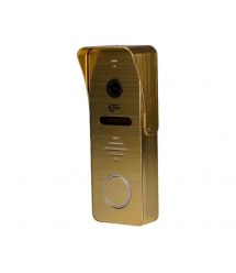 Комплект видеодомофона Light Vision: домофон 7" SINGAPORE (AI) FHD Black и видеопанель RIO FHD Gold