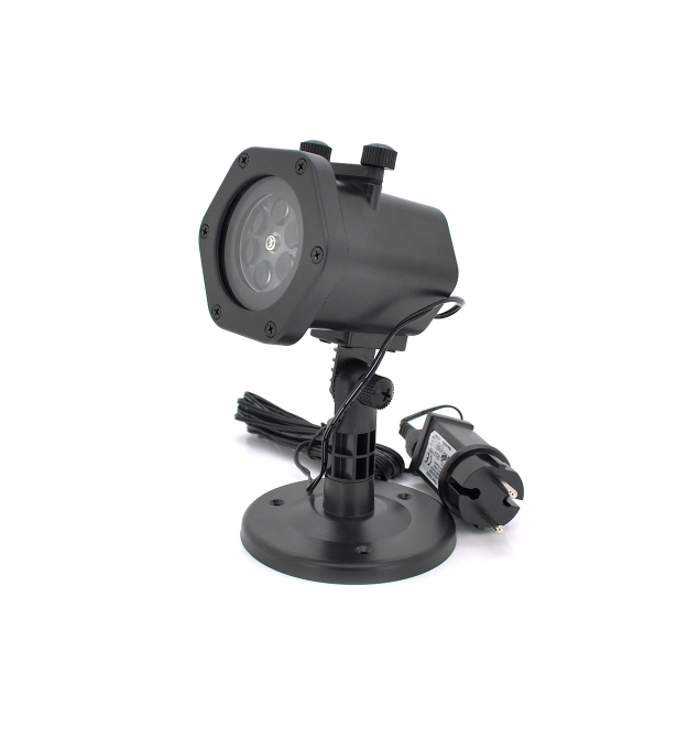 Вуличний лазерний проектор на 12 картинок, RGB, Box