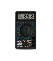 Мультиметр ANENG AN-DT838C, вимірювання: V, A, R, C, функція hFE
