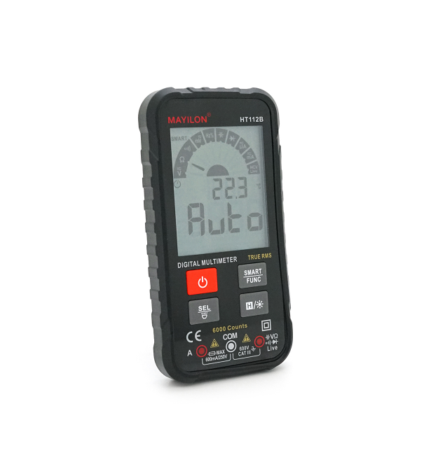 Мультиметр Mayilon HT-112B, вимірювання: V, A, R, C, F, T