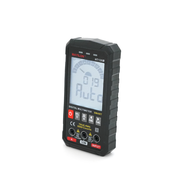 Мультиметр Mayilon HT-126B, вимірювання: V, A, R, C, F