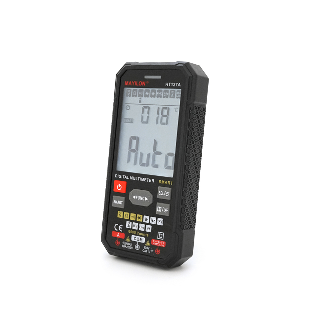 Мультиметр Mayilon HT-127A, вимірювання: V, A, R, C, F, T