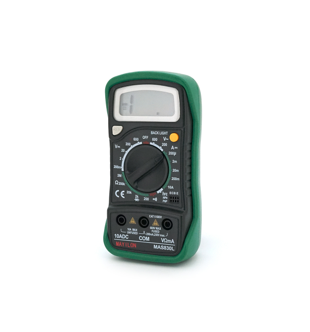 Мультиметр Mayilon MAS-830L, вимірювання: V, A, R