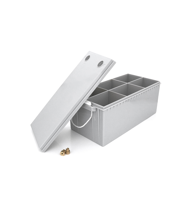 Корпус для акумуляторної батареї NP12v200ah, без клем (522x240x219)