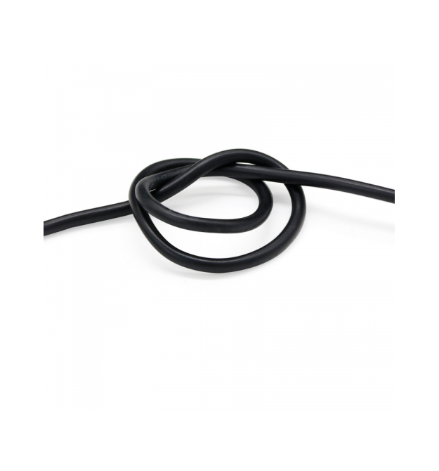 Кабель силиконовый луженный AWG 10 Black (черный) 100 метров в бухте цена за метр
