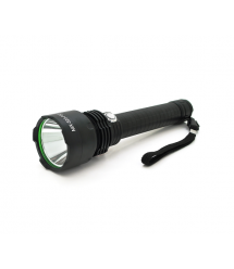 Ліхтар ручний POWERMASTER MX-520-P50, 1LED XPE led, 3.5W, 5 режими, 2х 26650 - 9800mah, Black, IP40, кабель USB-micro, 250х62х35