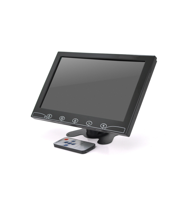 Монитор для видеонаблюдения 10.1, AV+VGA+HDMI+RCA разъемы, 1024*600ips, 12-24V, BOX