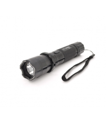 Ліхтар-шокер ручний BAILONG BL-1101, 1LED ХPE, струм 1000KV, 3W, 1 режим, Вбудований - 1200mah, Black, IP44, СЗУ AC220, 165х35х2