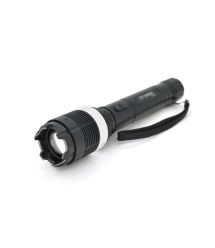 Фонарь-шокер ручной BAILONG BL-DG-1105, 1LED ХPE, фокусировка, 3 режима, Встроенный - 3,7 В, 9800 мА, 100Вт, Black, IP44, СЗУ
