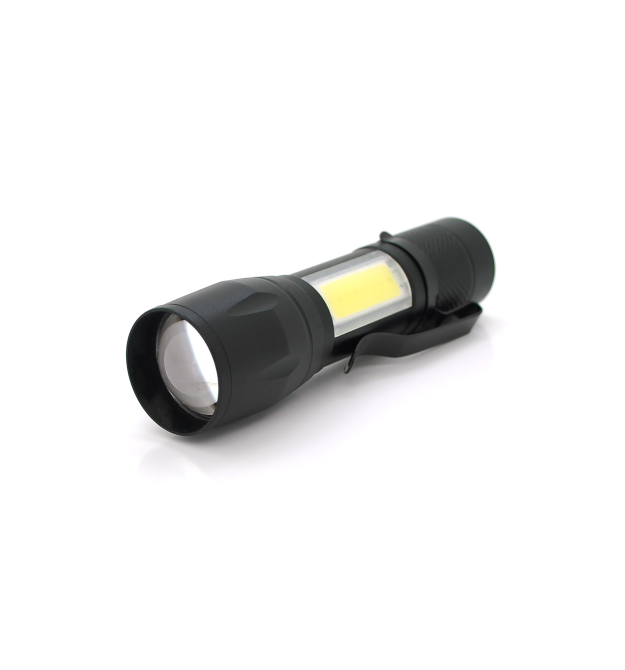 Ліхтарик Bailong BL-513, Cree XML-T, 2+1 реж., корпус-алюміній, водостійкий, ударостійкий, вбудований акум, BOX