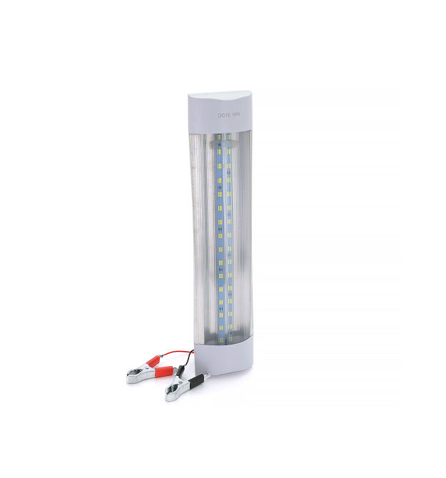 Лампа Світлодіодна POWERMASTER T8, 12V, 30 см, затискачі, BOX
