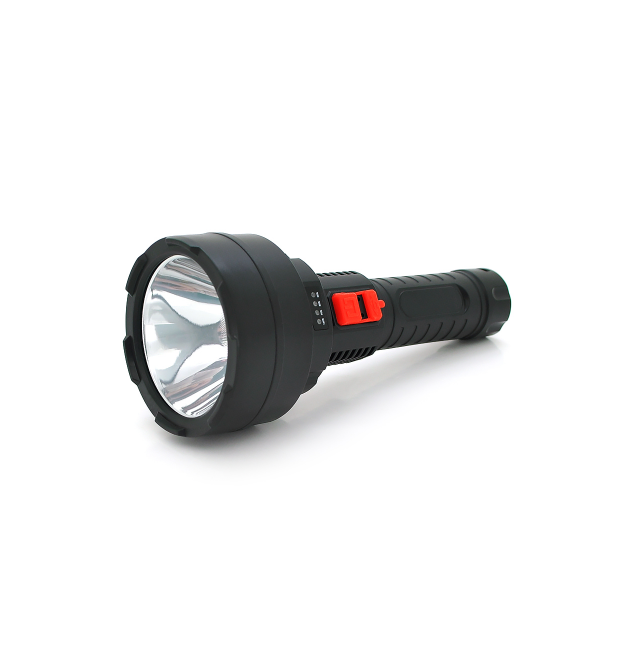 Ліхтарик ручний POWERMASTER HY-789, 1Led CreeXPE, 18650, IP40, 3-реж., microUSB., 195х80х35, BOX