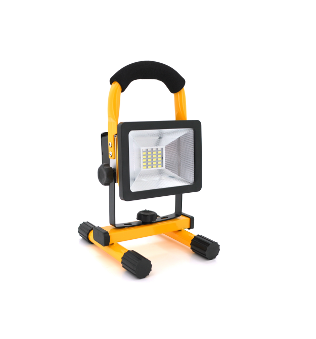 Переносний ліхтар-прожектор Watton WT-329 (50W), 24 LED(SMD), 3 режими роботи, заряд від 5V, батарея 2*(18650 - 6800ma - h), Box