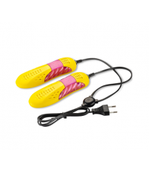Сушарка для взуття, живлення 220V - 20W, довжина кабелю1,2м, Yellow