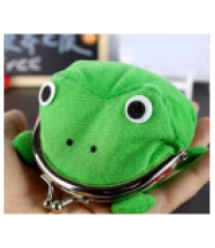 Гаманець-жаба Узимку з аніме Наруто (Naruto), плюшевий, Green