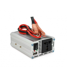 Інвертор напруги Himastar500W (DC:250W), 12 - 220V з апроксимованою синусоїдою, 1 універсальна розетка, 1*USB (DC:5V - 2.4A), кл