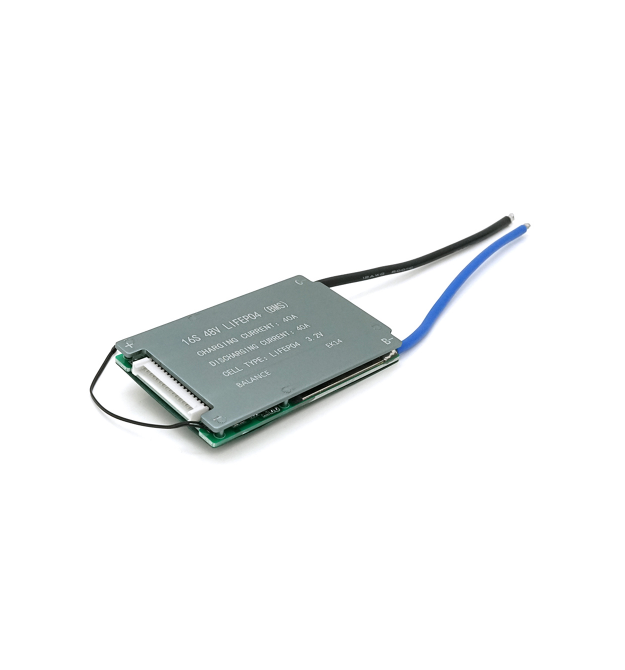 BMS плата Leiba LiFePo4 48V 16S 40A, алюмінієвий радіатор