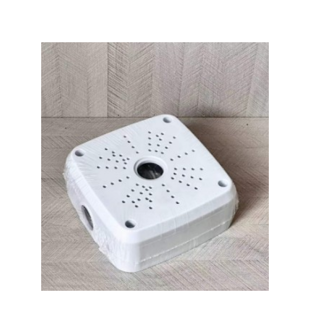 Монтажна коробка для камер CamBoxWD 130х130х50мм біла, пластик. IP-65