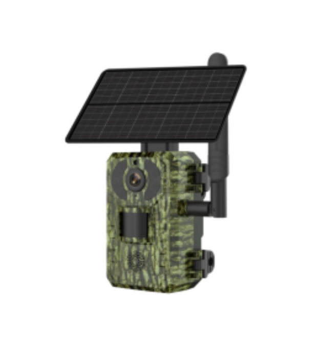 4G Фотопастка F-802 2MP-фото - 2МР-відео 120 кут .слот під SD карту. Батарея 7800мА сонячна панель APP-UBOX
