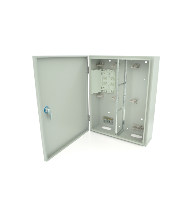 Розподільча шафа Merlion ML-OP-S241-SC 96-канальна, SC Simplex adapter, матеріал Cold Steel (550*450*120мм)